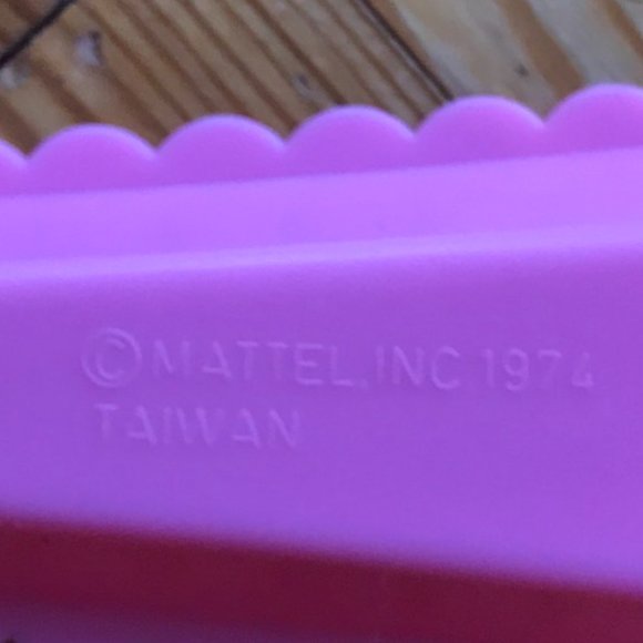 1974 Sunshine Family Pink Highchair, Bath & Cradle Toys - Picture 6 of 6